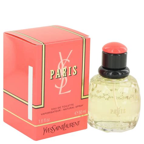 yves saint laurent paris eau de toilette spray 50 ml|where to buy Paris perfume.